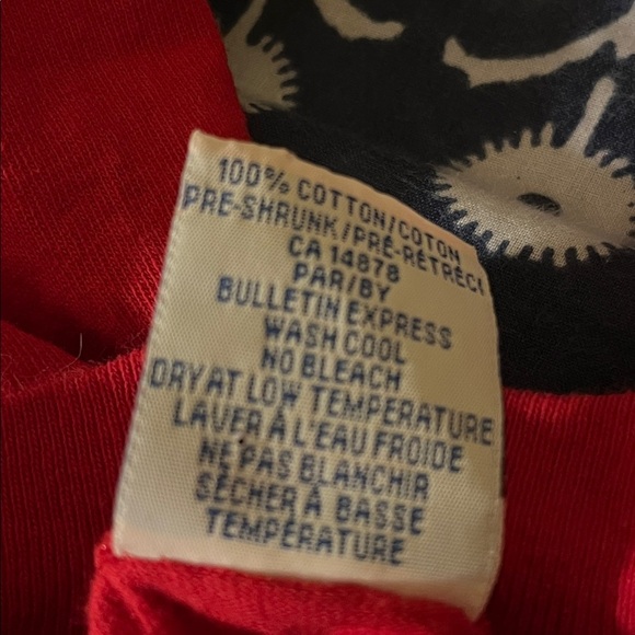 Vintage Toronto Blue Jays Y2K Red Retro Tee shirt - Picture 6 of 6